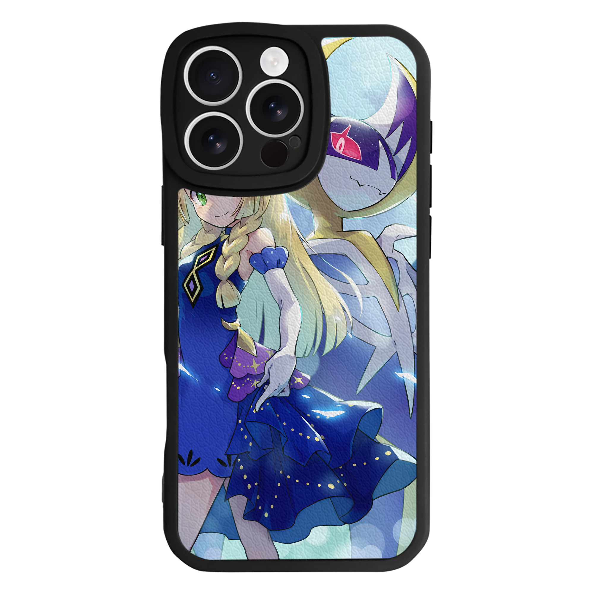 （画像用） ポケットモンスター Pokémon 【iPhone 16シリーズ対応】シリコンスマホケース（レザー調） 材質：シリコン